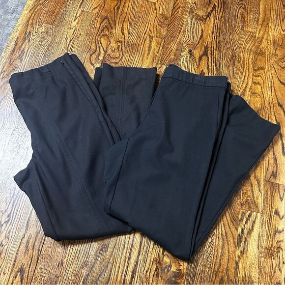 J.Jill Lot of 2 Black Pull-On Pants Size 10 - Picture 2 of 15
